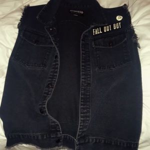 Fall Out Boy - Save Rock and Roll Era Denim Vest